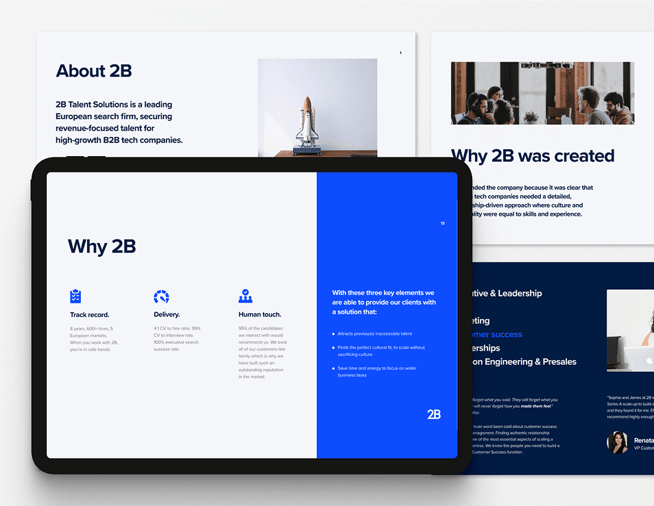 Slides mockup